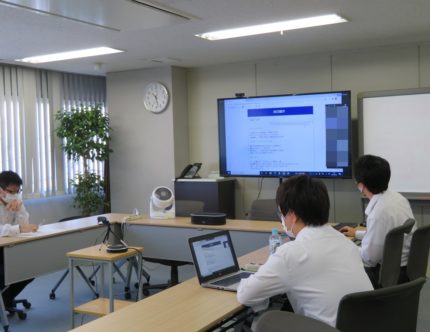 鶴岡高専がオンラインインターンシップ初開催。①日本コンピュータ開発のサムネイル画像