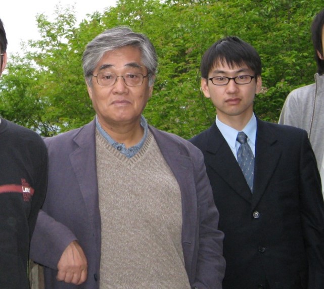杉本先生と南山先生が映った写真。