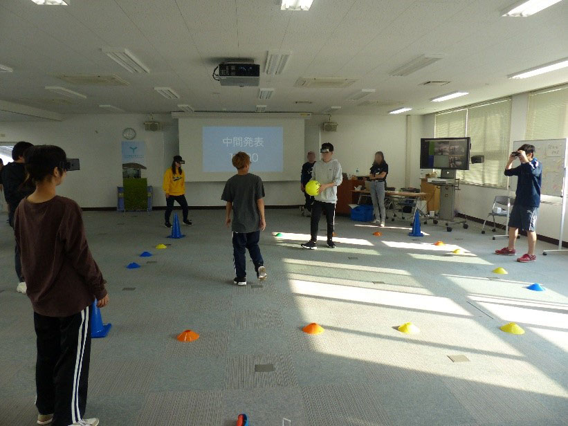 KOSENスポーツを楽しむ学生たち。