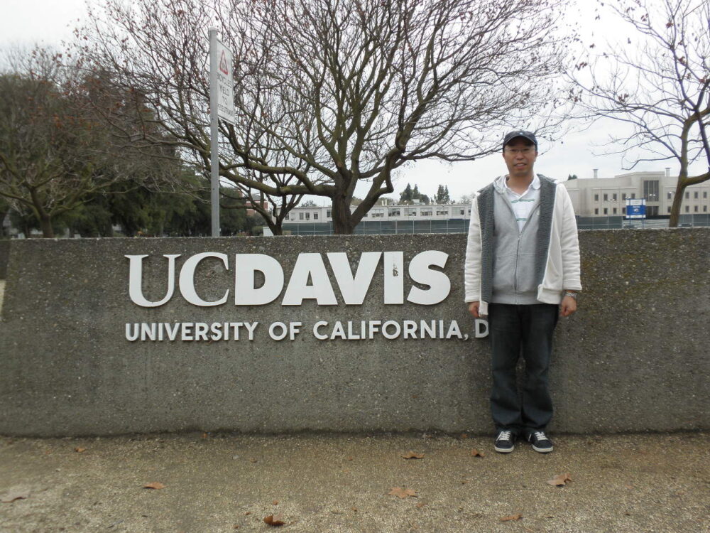 アメリカ駐在中、カリフォルニア大学の全10キャンパスを訪問された谷合校長