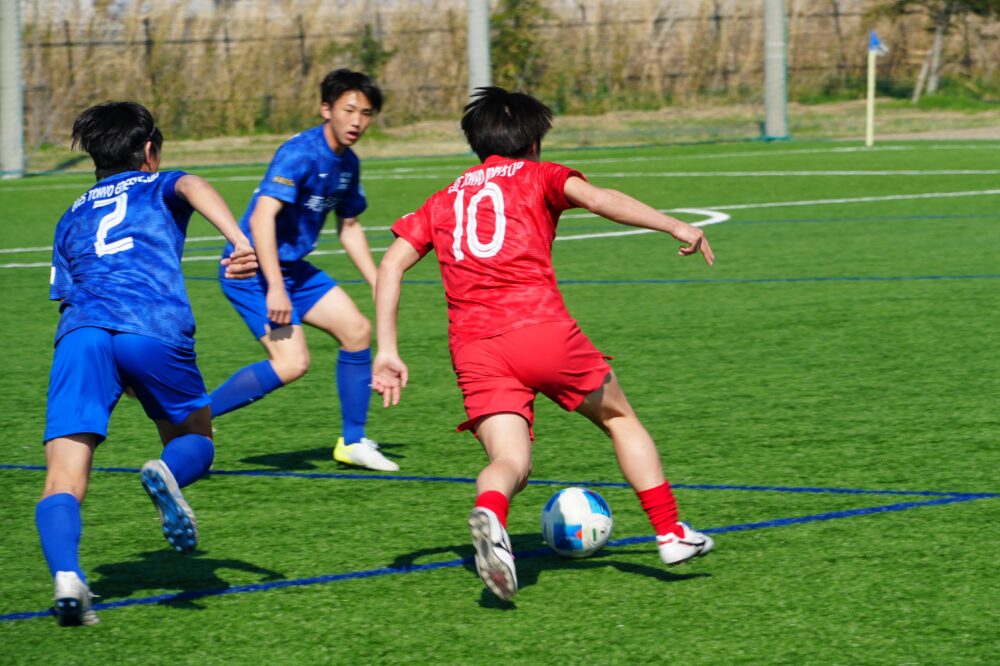 中国選抜と関西選抜による試合の様子