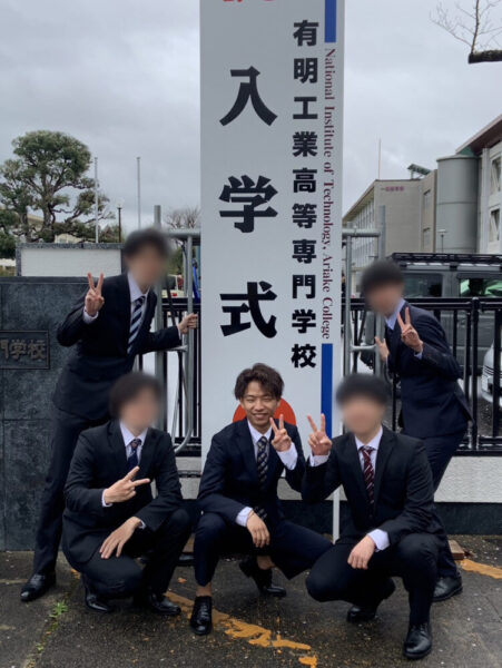 専攻科の入学式にて
