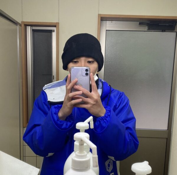 宮城県・気仙沼市の湿地へ調査にいったときの今村さん
