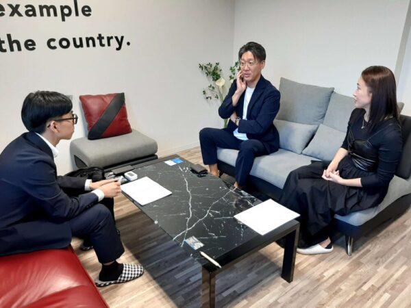 株式会社スルガ検査（本社：静岡県沼津市）に取材したときの1枚