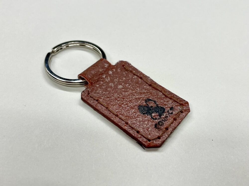 コネクトレザーを用いたキーホルダー