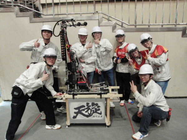 熊本高専熊本キャンパスとの2回戦直前の様子