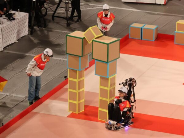 決勝戦での旋回の様子