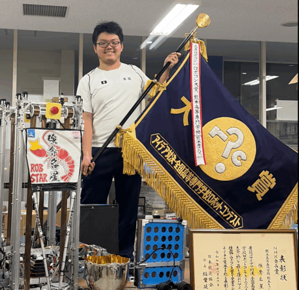 機械設計担当の水篠さん