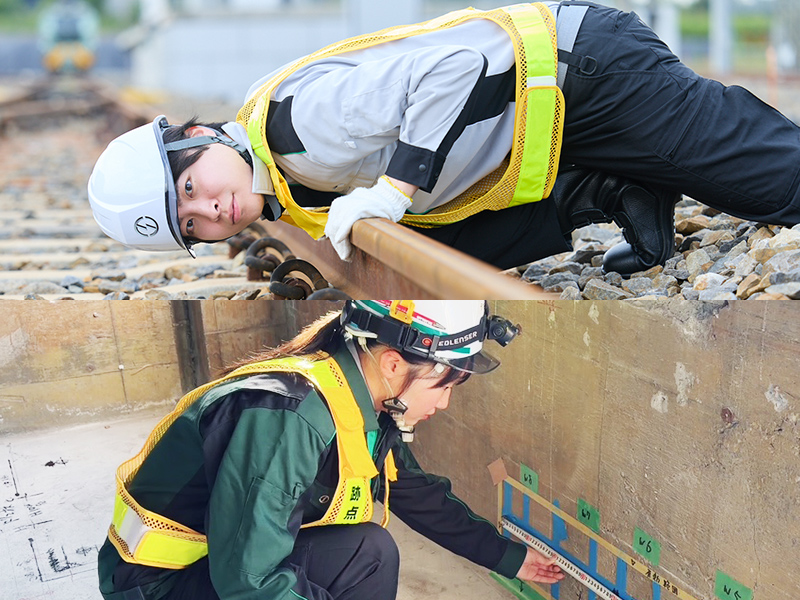 JR東日本のパートナー会社として、交通インフラを支える鉄道関連工事のリーディングカンパニー。高専出身の中堅・新卒社員に聞く、高専生が選ぶ東鉄工業という道とはのサムネイル画像