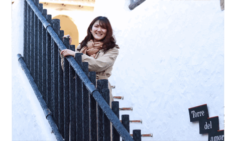 野間 由梨花氏の写真