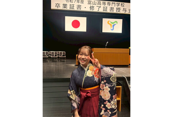 ワクワク感から高専・大学へ進学。これまでの出会いやチャレンジが、将来の道しるべに
