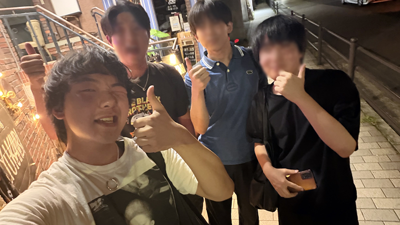 谷さんと同じタイミングで神戸大学に編入された友人のみなさんと