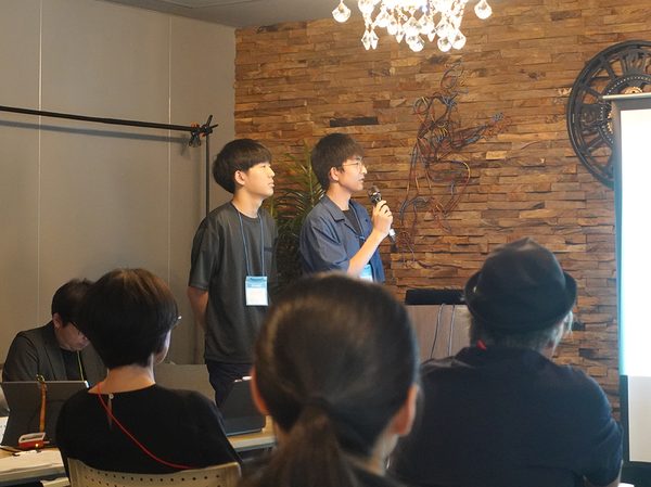 プロジェクト発表の様子